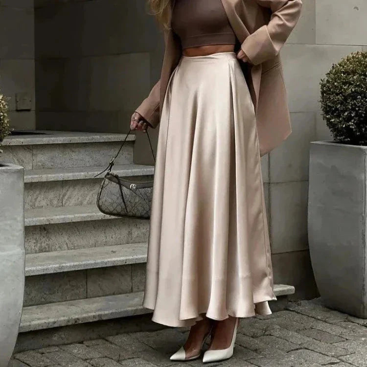 Sawyer חצאית סאטן